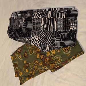 Lularoe One Size leggings- 2 pair